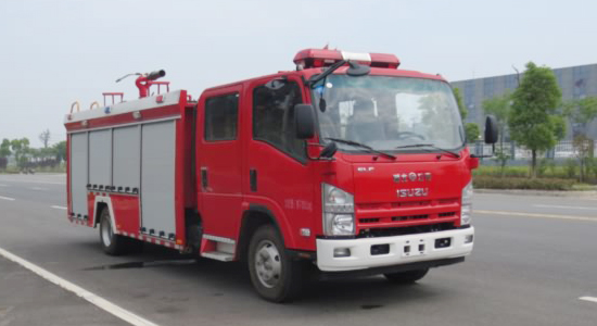 慶鈴5噸消防車(190馬力）